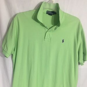 Men’s Polo Ralph Lauren Lime GreenSS Shirt XLarge